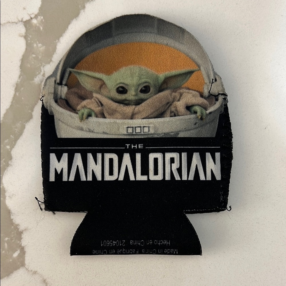 The Mandalorian Baby Yoda Koozie